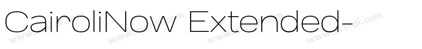CairoliNow Extended字体转换
